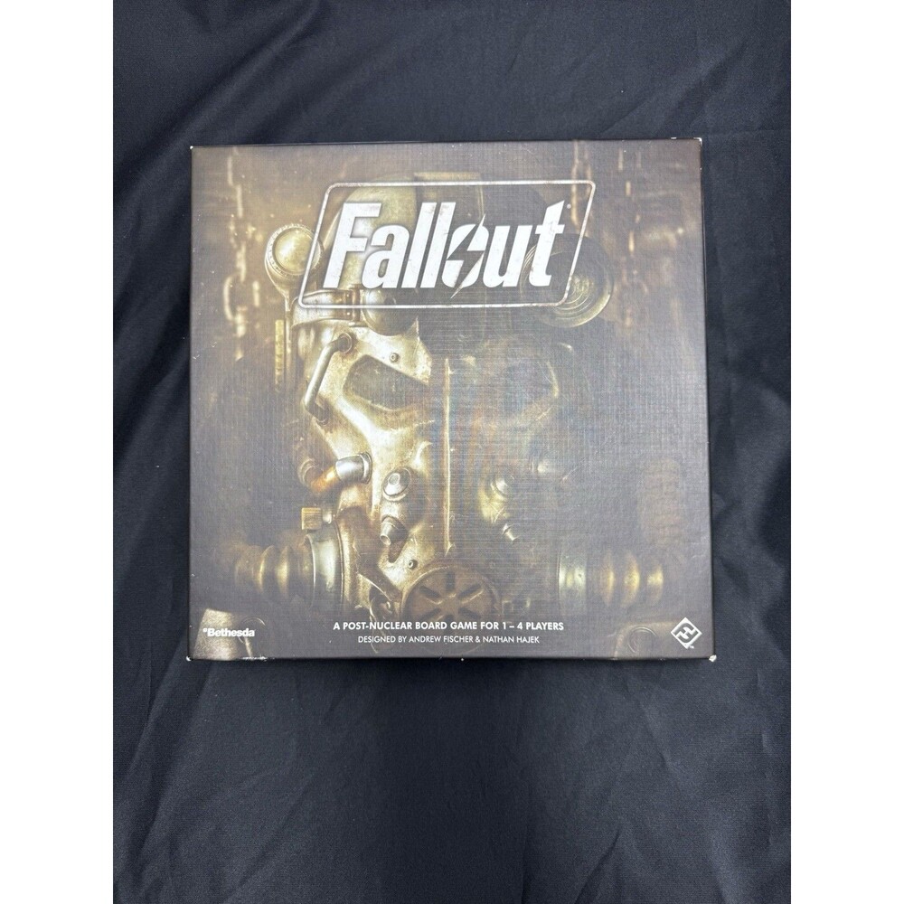 Fallout The Board Game Fantasy Flight Games New, Unpunched Open Box 2017